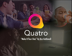 An image of the title slide of a Quatro commercial brief